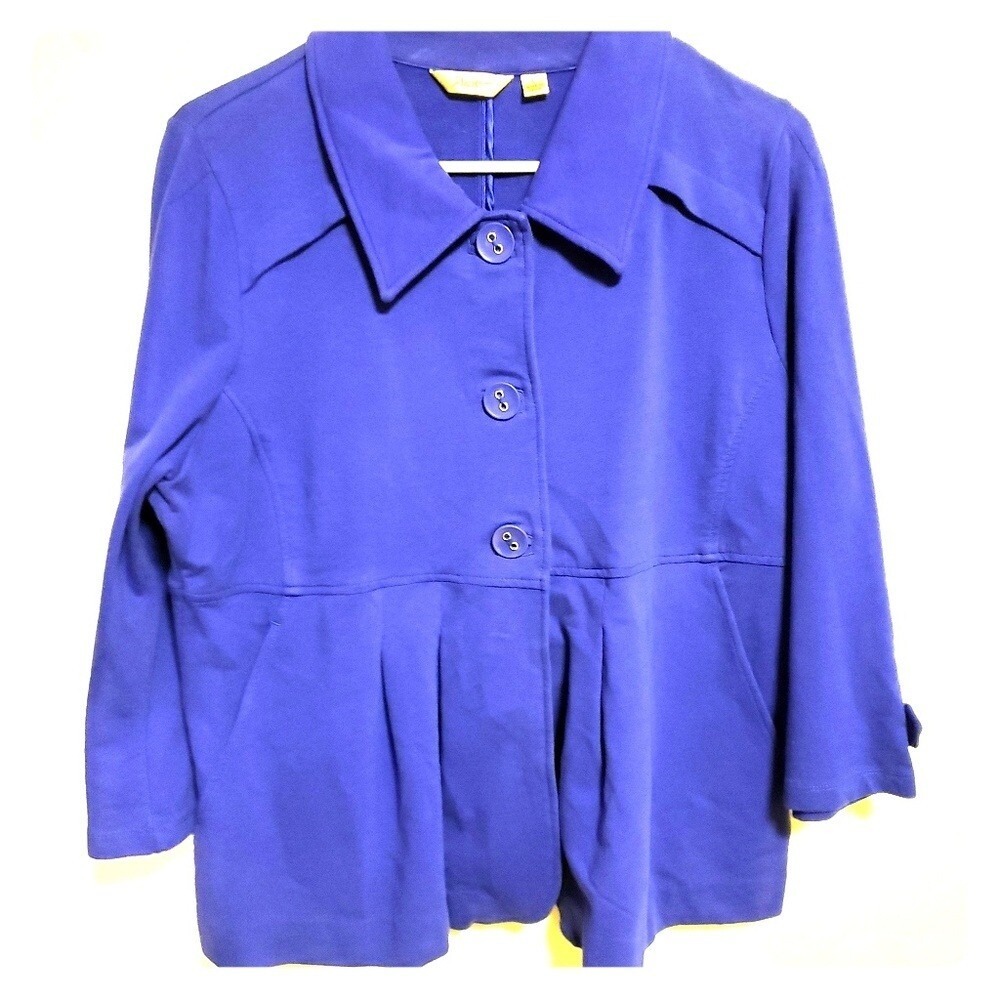 Motto Turquouse 3/4 Quarter Sleeve Jacket